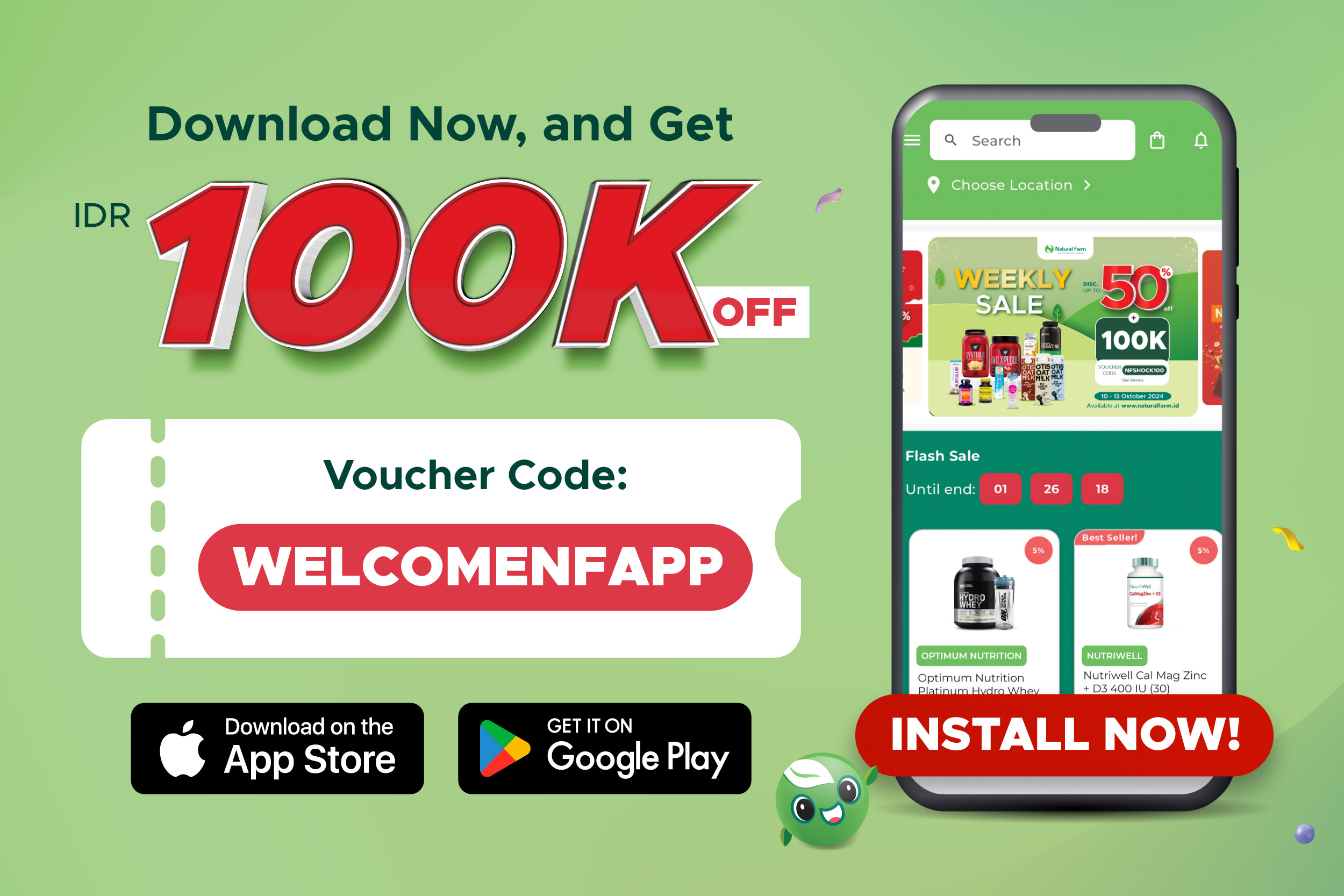 Welcome New User natural farm image